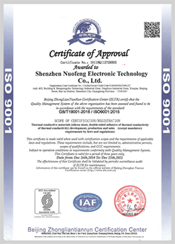 ISO9001 Certification Of Thermal Conductive Interface Materials Manufacturer